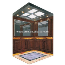 Luxury wooden decoration PASSENGER LIFT